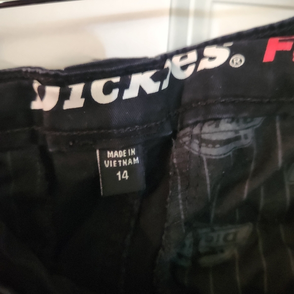 Dickies Boys 14 Flex Strech Skinny Black - Picture 3 of 4
